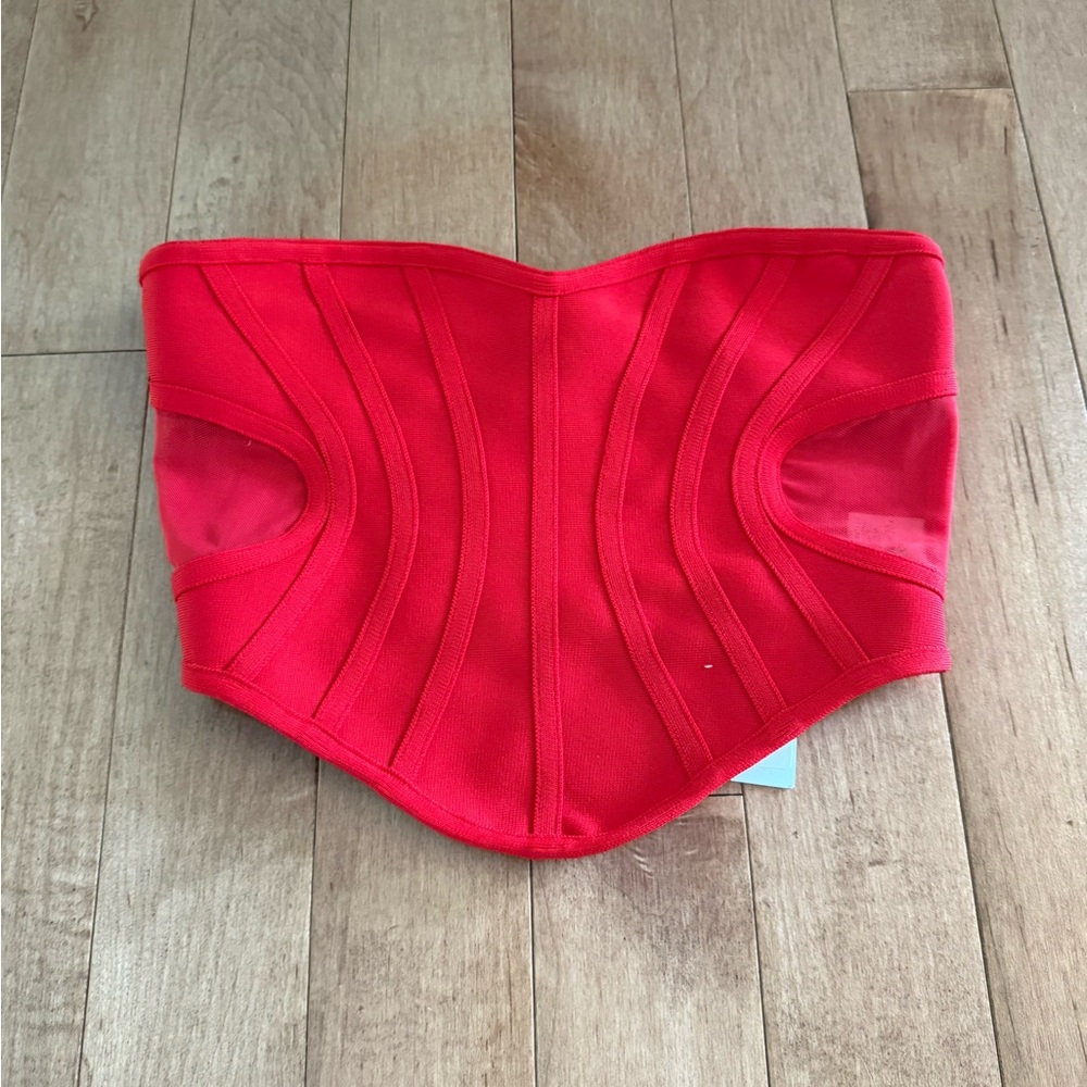 Red Women's Crop Top